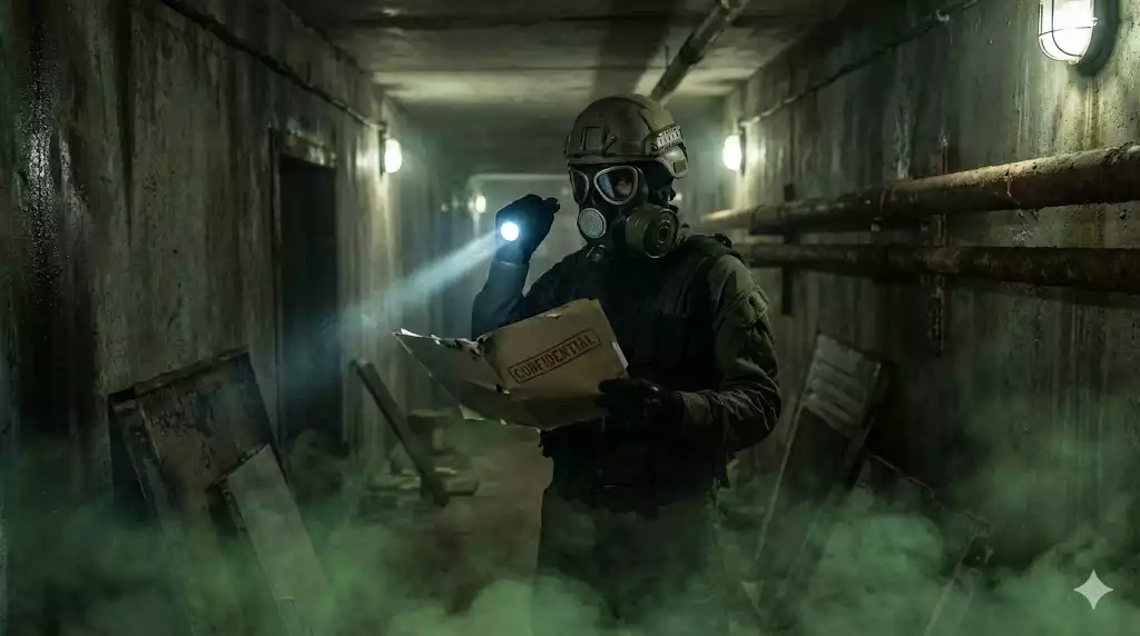 Игроки клуба Airsoft 5.45 на игре тематической